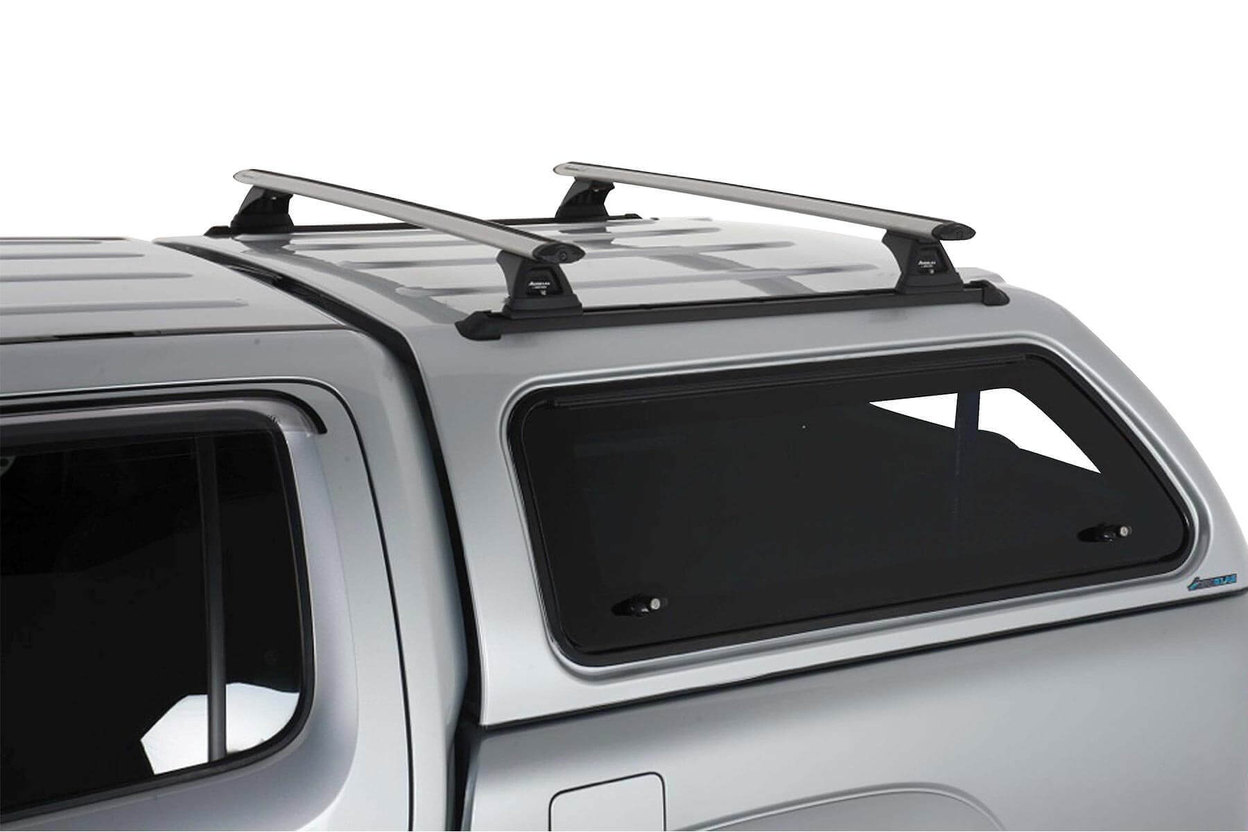 AEROKLAS R/RACKS D/CAB VORTEX SILVER To suit MAZDA BT-50 UP/UR TJM