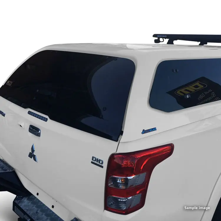 AEROKLAS Stylish Canopy White W32 To Suit Mitsubishi Triton TJM