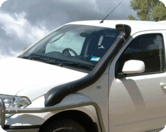 AIRTEC SNORKEL POLYETHYLENE BLACK KIT