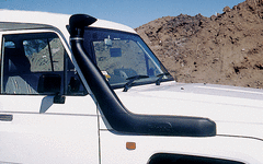 AIRTEC SNORKEL POLYETHYLENE BLACK KIT