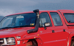 AIRTEC SNORKEL POLYETHYLENE BLACK KIT