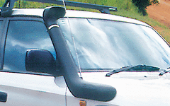 AIRTEC SNORKEL POLYETHYLENE BLACK KIT