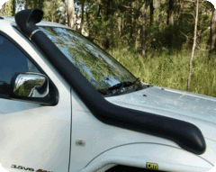 AIRTEC SNORKEL POLYETHYLENE BLACK KIT