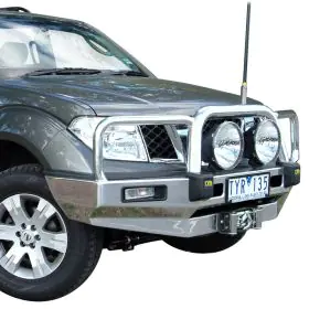TJM SIGNATURE BULL BAR POLISHED ALLOY