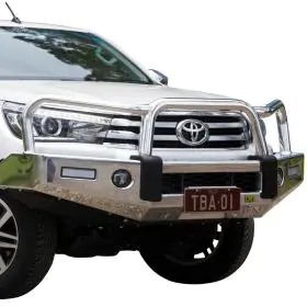 TJM SIGNATURE BULL BAR POLISHED ALLOY