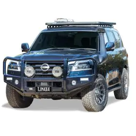 TJM OUTBACK BULL BAR BLACK STEEL