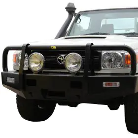 TJM TRADESMAN BULLBAR BLACK STEEL