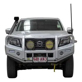TJM OUTBACK BULL BAR BLACK STEEL
