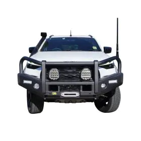 TJM OUTBACK BULL BAR BLACK STEEL