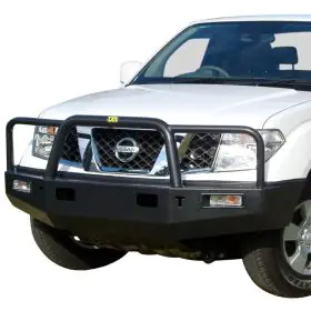 TJM TRADESMAN BULL BAR BLACK STEEL