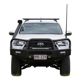 TJM TRADESMAN BULL BAR BLACK STEEL