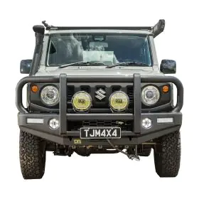 TJM OUTBACK BULL BAR STEEL BLACK