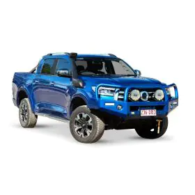 TJM TRADESMAN BULL BAR BLACK STEEL