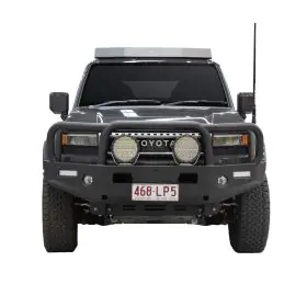 TJM TRADESMAN BULL BAR BLACK STEEL