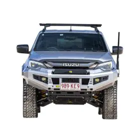 TJM VENTURER BULL BAR BLACK STEEL