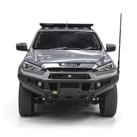 TJM VENTURER BULL BAR BLACK STEEL