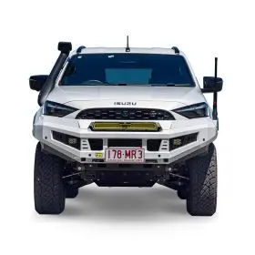 TJM VENTURER BULL BAR BLACK STEEL