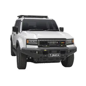 TJM VENTURER BULL BAR BLACK STEEL