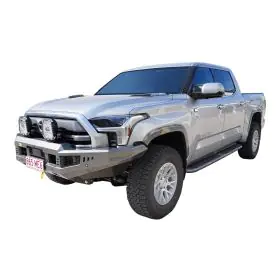 TJM VENTURER BULL BAR BLACK STEEL