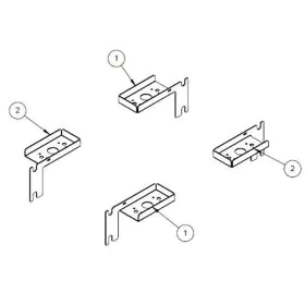 TJM SPARE PART OEM LIGHT RELOCATION MOUNT KIT SUIT SIDE STEP