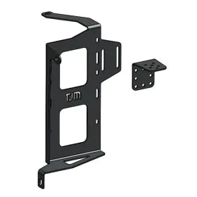 TJM DC-DC CHARGER BRACKET STEEL BLACK