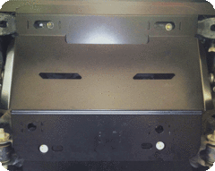 TJM UNDERBODY GUARD FRONT STEEL BLACK