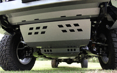 TJM UNDERBODY GUARD FRONT STEEL BLACK