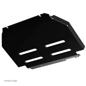 TJM UNDERBODY GUARD FRONT STEEL BLACK