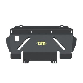 TJM UNDERBODY GUARD FRONT STEEL BLACK