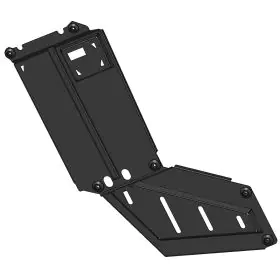 TJM UNDERBODY GUARD TRANSMISSION & TRANSFER STEEL BLACK