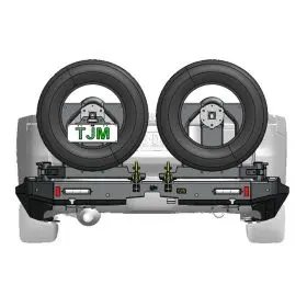 TJM REAR BAR RHS WHEEL CARRIER