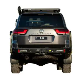 TJM REAR PROTECTION BAR BLACK STEEL
