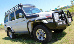 FLARE REAR DELUXE FIBREGLASS BLACK PAIR