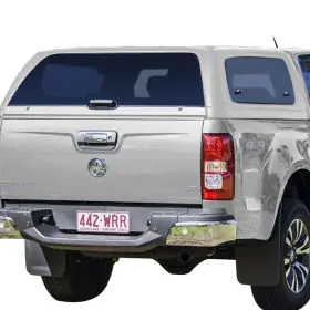 AEROKLAS STYLISH CANOPY L/L EXTRA CAB NITRATE SILVER GAN