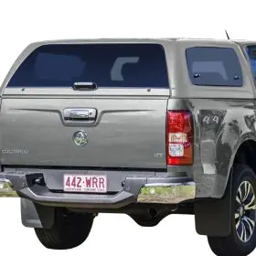 AEROKLAS STYLISH CANOPY L/L EXTRA CAB SATIN STL GREY GYM