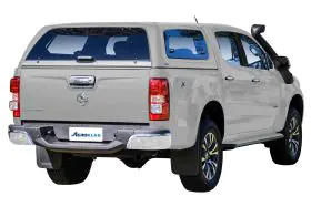 AEROKLAS STYLISH CANOPY L/L D/C SATIN STL GREY GYM