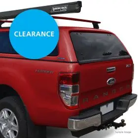 AEROKLAS STYLISH CANOPY EXTRA CAB SUNSET RED FSQ