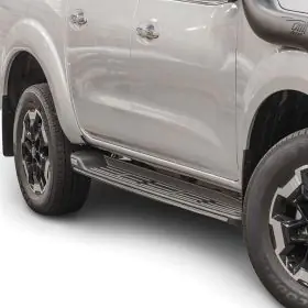 AEROKLAS SIDE STEPS ABS BLACK