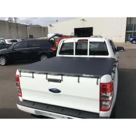 SOFT TONNEAU RANGER D/C WITH HEAD BOARD