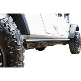 TJM ROCK SLIDER STEEL TEX BLACK