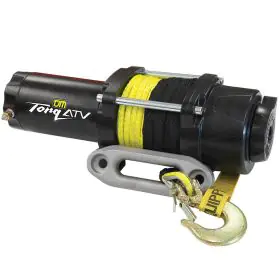 TJM TORQ ATV WINCH 4000LB INC SYNTHETIC ROPE