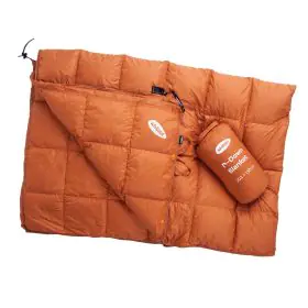 WANDARA D-DOWN BLANKET ORANGE