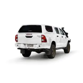 FLEXI ESSENTIAL CANOPY DUAL CAB FROSTED WHITE 089