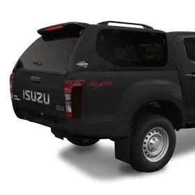 FLEXISPORT CANOPY DMAX 12+ DUAL CAB COS BLK 523