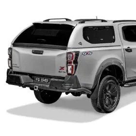 FLEXISPORT PREMIUM CANOPY DMAX 20+ DUAL CAB BOH SILVER 568