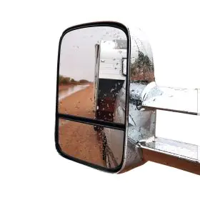 CLEARVIEW TOWING MIRRORS ELECTRIC W/ INDICATORS CHROME