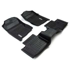 DEEP DISH CAR MATS FOR FORD RANGER NEXT GEN 22+ SUPERCAB XLT