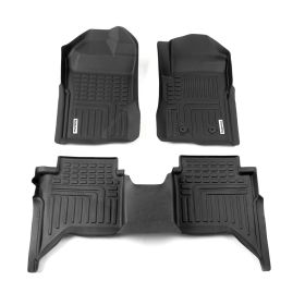 DEEP DISH CAR MATS FOR FORD RANGER XLT SPORT WILDTRAK RAPTOR