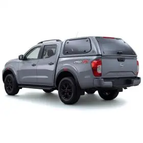FLEXIGLASS FLEXIEDGE CANOPY NISSAN NAVARA D23 STEALTH GREY