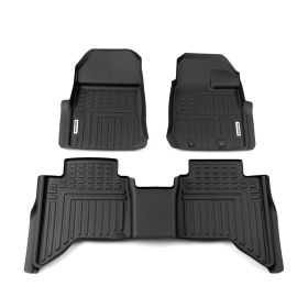 DEEP DISH CAR MATS FOR ISUZU D-MAX DUAL CAB (3RD GEN) 2020+